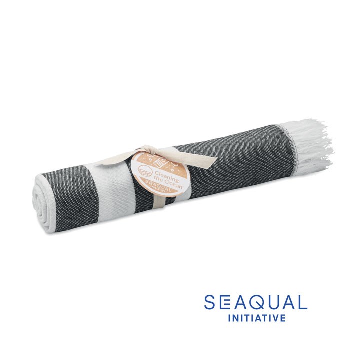 WAVE - SEAQUAL® Hamamtuch 100x170 - Grau