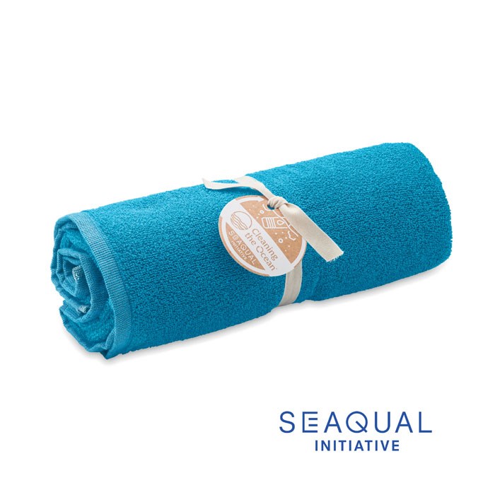 WATER - SEAQUAL® Handtuch 100x170cm - türkis