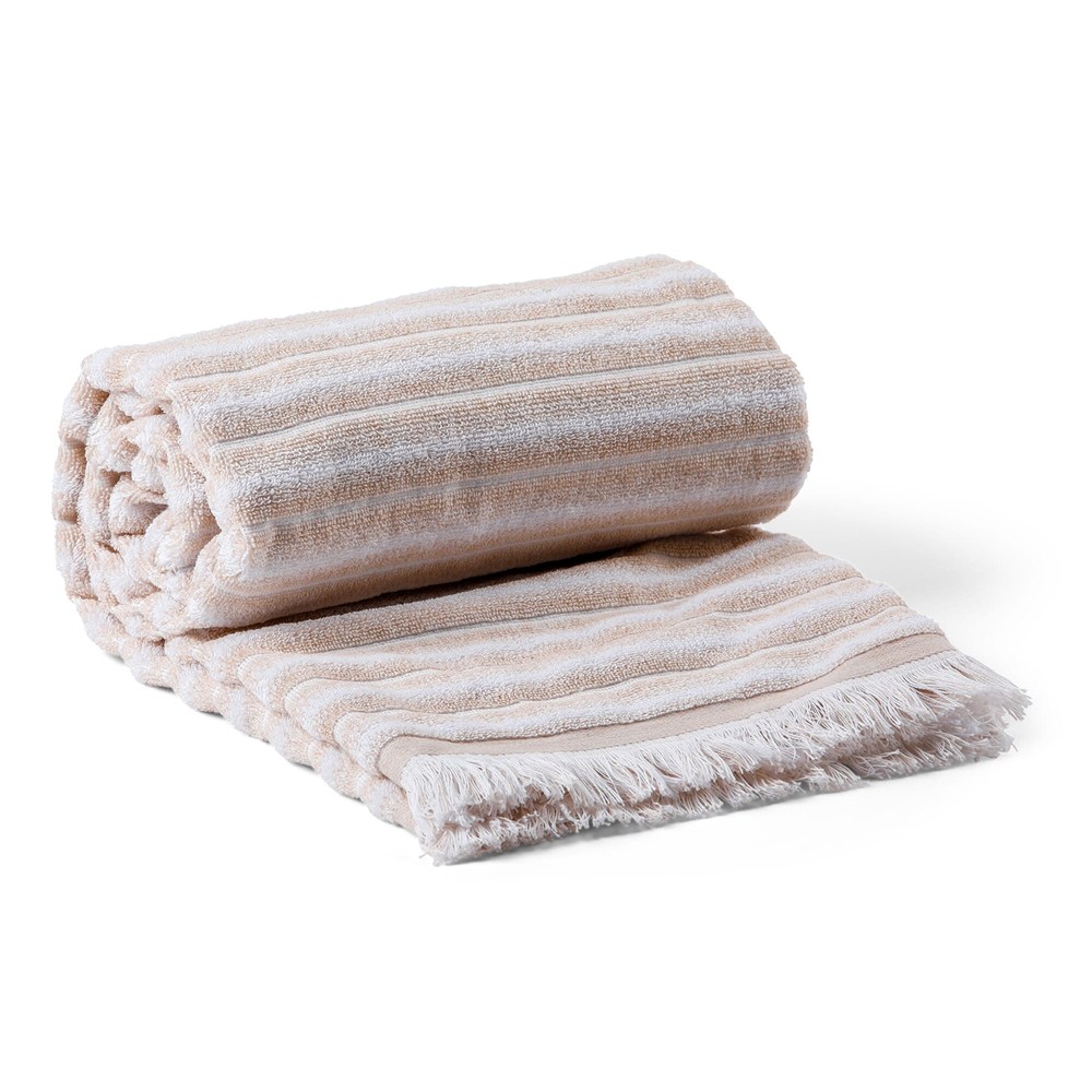 Lord Nelson Victory Melange Badetuch 80x160 cm - Beige